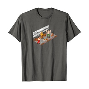 CAPCOM 40周年 カプコンタウン ファイナルファイト Tシャツ