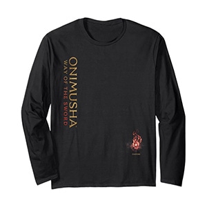 鬼武者 Way of the Sword ロゴ（B） 長袖Tシャツ