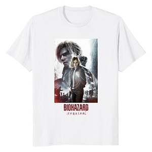 バイオハザード レクイエム レオン＆グレースアート FP(W) Tシャツ
