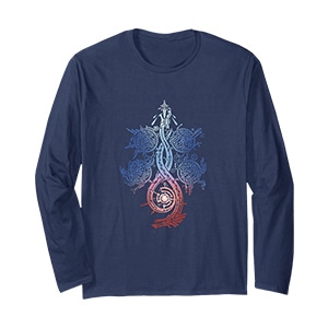 モンスターハンターワイルズ：アセンダンス シンボル 長袖Tシャツ