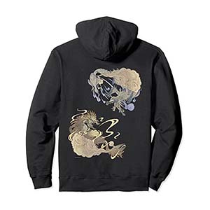 MH RISE Thunder Serpent Narwa&Wind Serpent Ibushi Pullover Hoodie