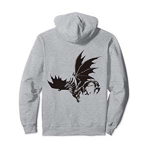 MONSTER HUNTER RISE：SUNBREAK Malzeno illustration Pullover Hoodie