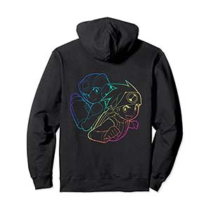 MEGA MAN BATTLE NETWORK GAMING DESIGN Pullover Hoodie