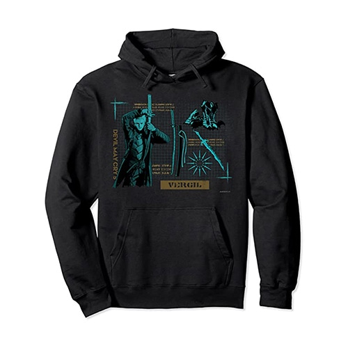 Devil May Cry 5 Vergil Pullover Hoodie