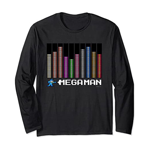 MEGA MAN SP Weapon Gauge Long Sleeve T-Shirt