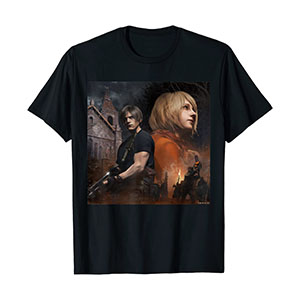 RESIDENT EVIL 4 Leon & Ashley T-Shirt