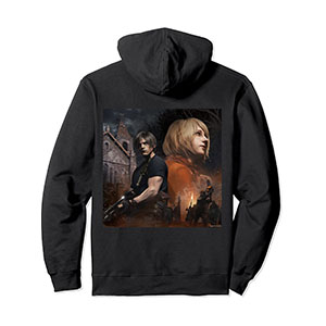 RESIDENT EVIL 4 Leon & Ashley Pullover Hoodie