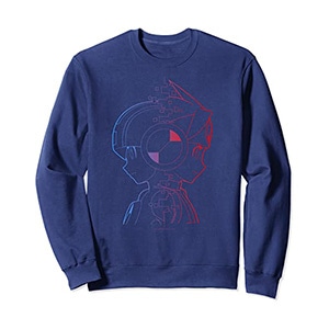 MEGA MAN BATTLE NETWORK MegaMan & Lan Sweatshirt