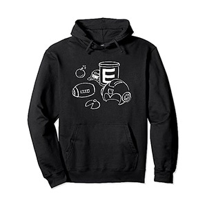 MEGA MAN Line Art (A) Pullover Hoodie