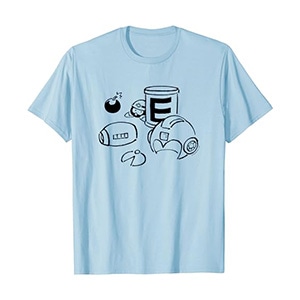 MEGA MAN Line Art (B) T-Shirt