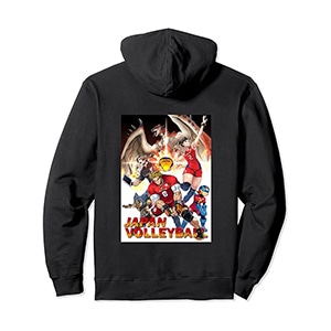 Japan National Volleyball Team x Capcom Collaboration Pullover Hoodie