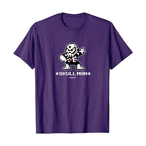 MEGA MAN Skull Man（Pixel Art） T-Shirt