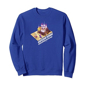 CAPCOM 40th Anniversary CAPCOM TOWN Darkstalkers Sweatshirt