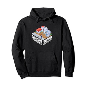 CAPCOM 40th Anniversary CAPCOM TOWN Rival Schools Pullover Hoodie