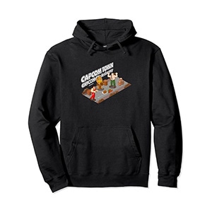 CAPCOM 40th Anniversary CAPCOM TOWN Final Fight Pullover Hoodie