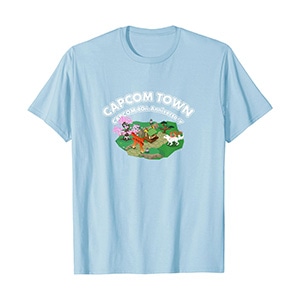 CAPCOM 40th Anniversary CAPCOM TOWN Okami T-Shirt