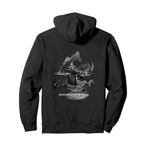 Monster Hunter Wilds Apex Predators in The Forbidden Lands Pullover Hoodie