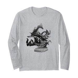 Monster Hunter Wilds Apex Predators in The Forbidden Lands Long Sleeve T-Shirt