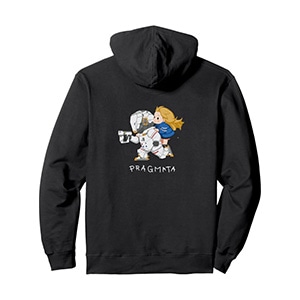 PRAGMATA Hugh & Diana Run! BP Pullover Hoodie