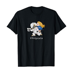 PRAGMATA Hugh & Diana Run! FP T-Shirt