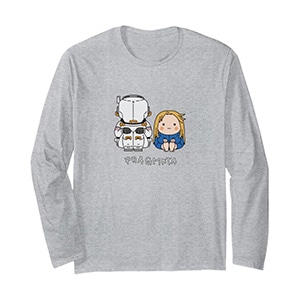 PRAGMATA Hugh & Diana Sitting FP Long Sleeve T-Shirt