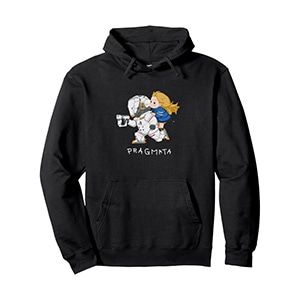 PRAGMATA Hugh & Diana Run! FP Pullover Hoodie