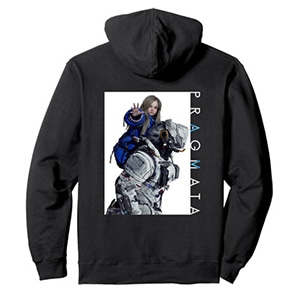 PRAGMATA Key Art BP Pullover hoodie
