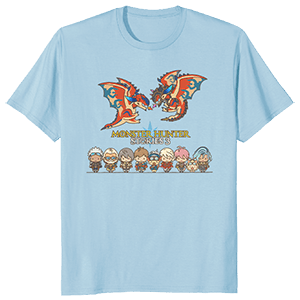 MONSTER HUNTER STORIES 3 Chibi Art FP T-shirt