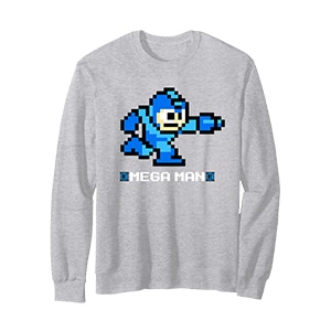 Mega Man (Pixel Art)  Sweatshirt