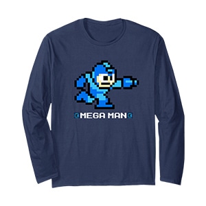 Mega Man (Pixel Art)  Long sleeve t-shirt