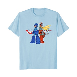 Mega Man: Dual Override Double Heroes T-shirt