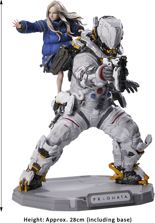 Height: Approx. 28cm (including base)