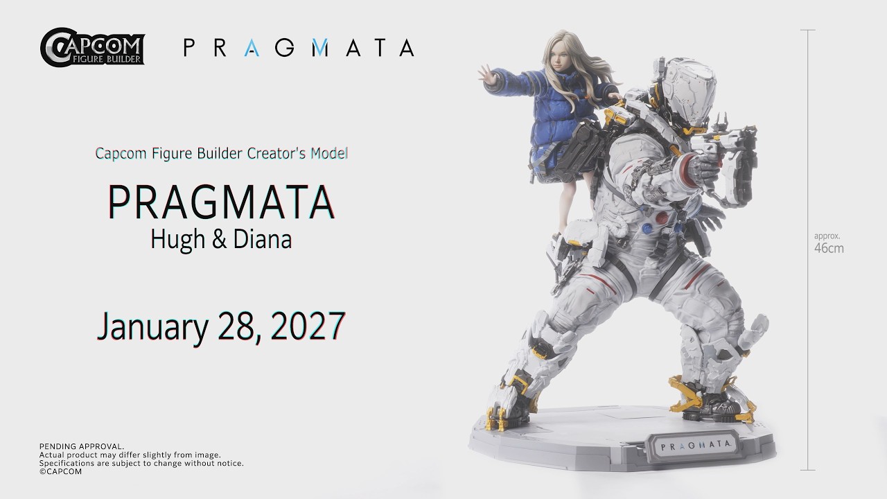 Capcom Figure Builder Creator’s Model – Pragmata: Hugh and Diana