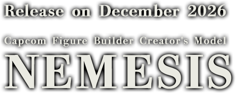 Release on December 2026 Capcom Figure Builder Creator's Model NEMESIS