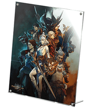 ドラゴンズドグマオンライン3周年を記念したメモリアルアクリルアート イーカプコン ドラゴンズドグマオンライン3周年を記念したメモリアルアクリルアート イーカプコン