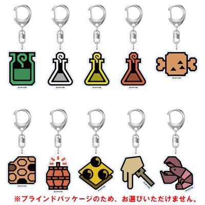 モンハンワイルズ アイテムアイコン アクリルキーホルダー