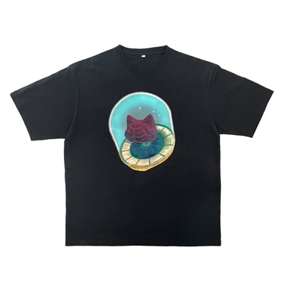 モンハンワイルズ ププロネコブレイン Tシャツ XL
