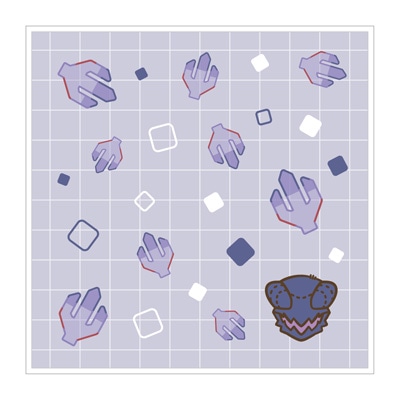 MHモンでふぉ ハンドタオル ゴア・マガラ