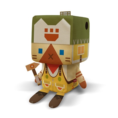 VOXENATIONぬいぐるみ モンハンワイルズ／オトモアイルー（ホープネコシリーズ）