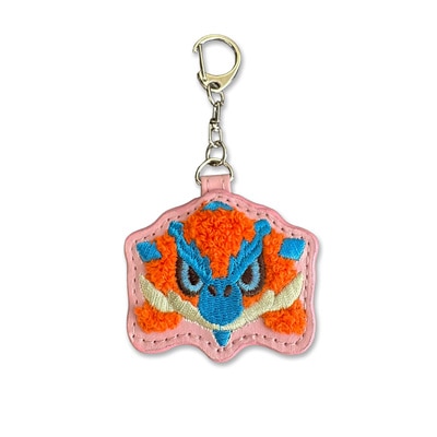 MH モンでふぉ サガラ刺繍キーホルダー リオレウス