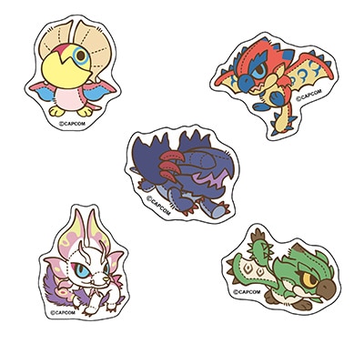 MH モンでふぉ ステッカーセット A