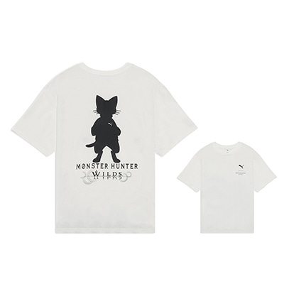 PUMA×MH TEE WHITE XXL