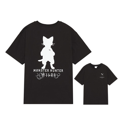 PUMA×MH TEE BLACK M