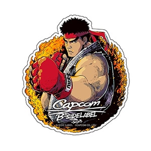 CAPCOM×B-SIDEステッカー ストリートファイター 35th リュウ