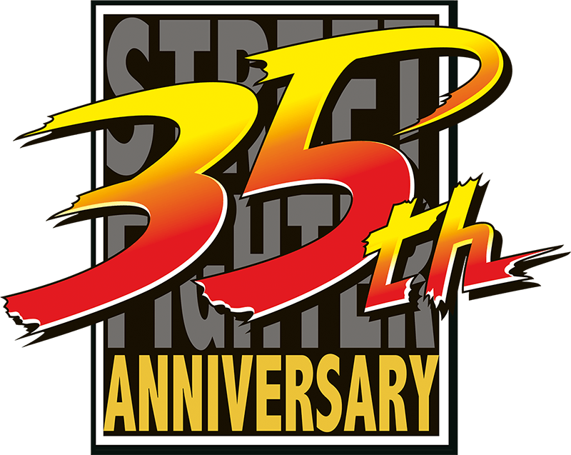 ストリートファイター35周年ロゴ