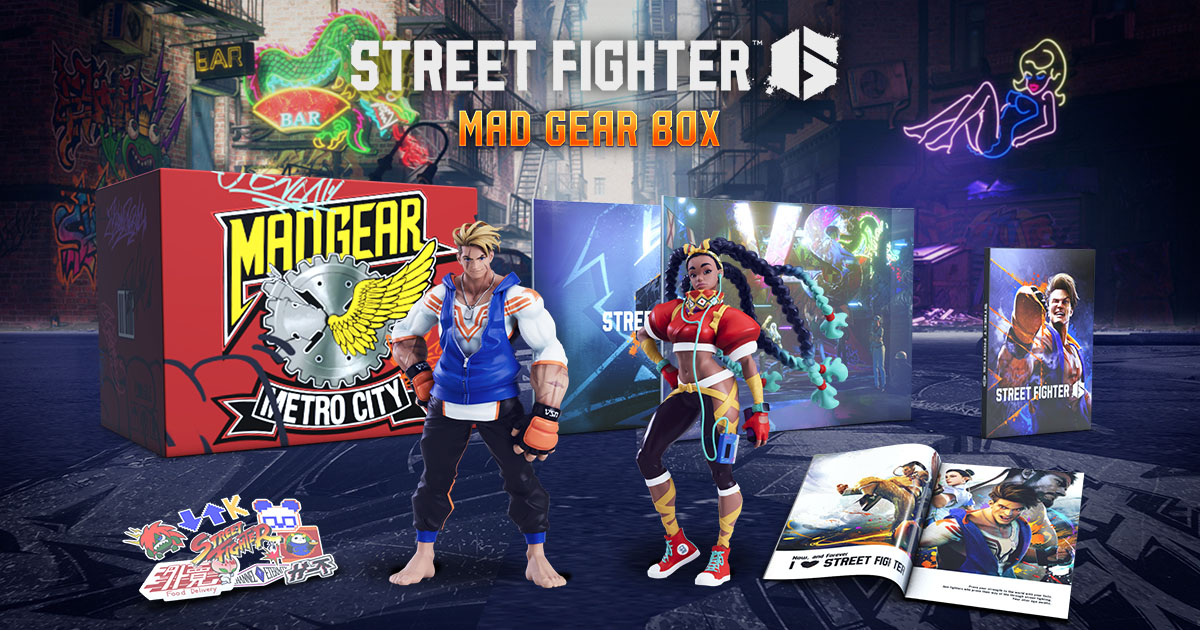 Street Fighter 6 Mad Gear Box』 特設ページ｜イーカプコン