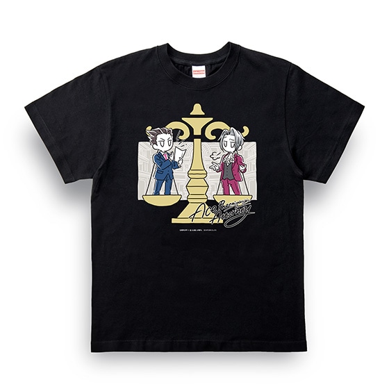 CAPCOM×B-SIDE LABEL CAPCOM40th 逆転裁判 Ｔシャツ