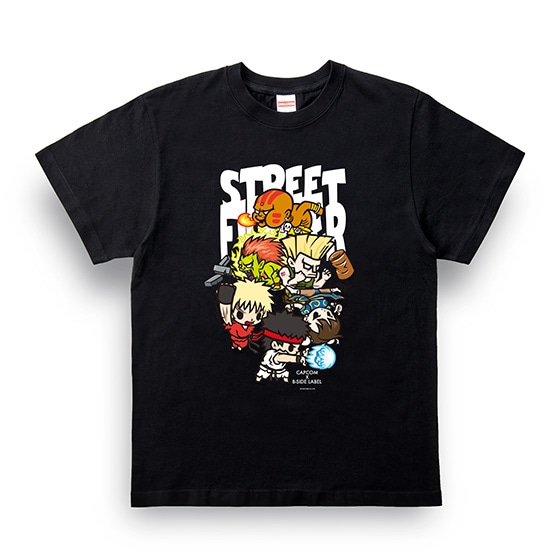 CAPCOM×B-SIDE LABEL CAPCOM40th ストリートファイター Tシャツ