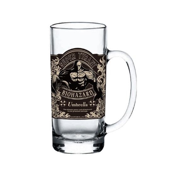 Resident Evil Super Tyrant Glass Beer Mug
