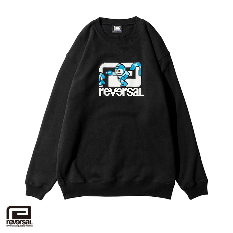 ロックマン×リバーサル SWEATSHIRT ドット